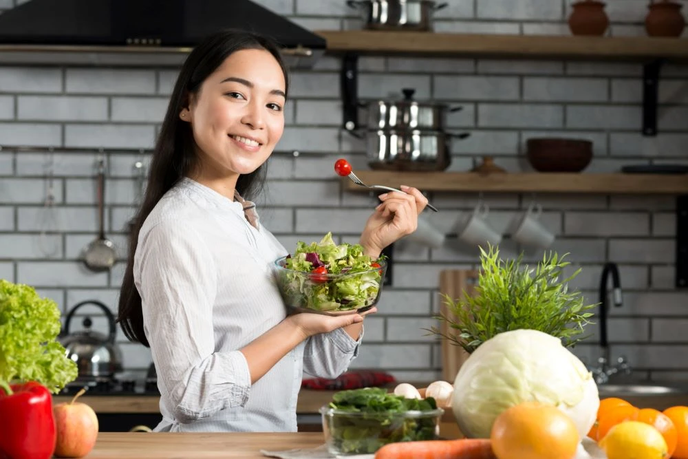 Healthy meal preparation?>